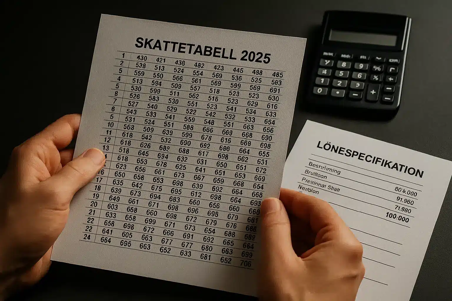 Skattetabell 2025: Hitta din rätta tabell och beräkna skatt per kommun2025-10-09T18:16:49.785Z