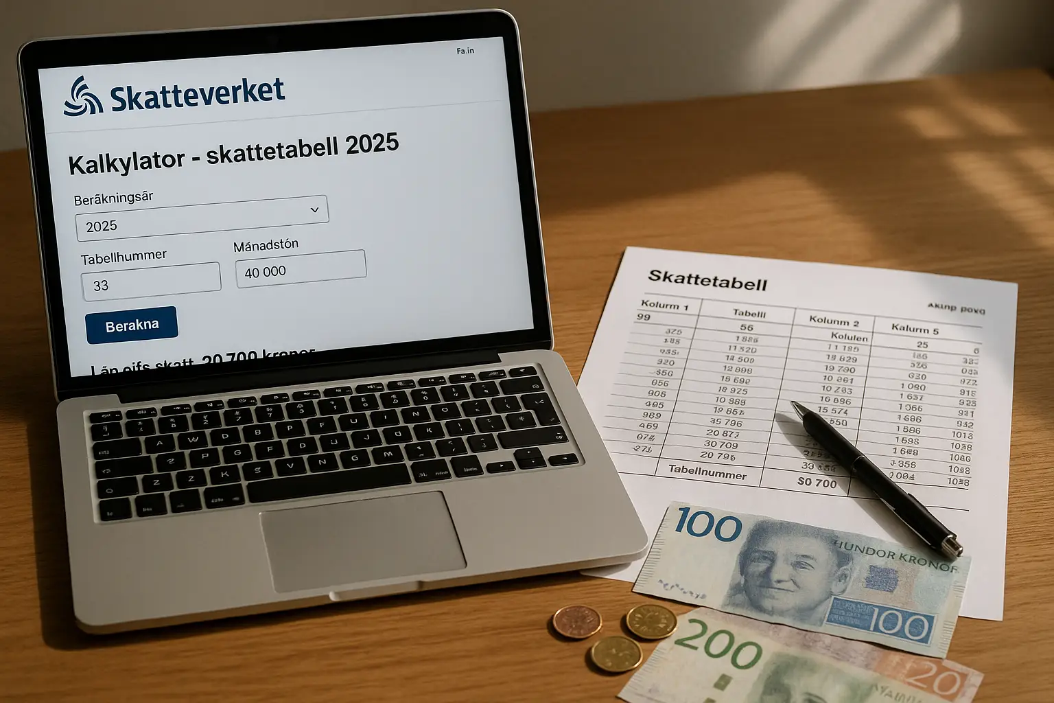 Skattetabell 2025: Hitta rätt tabell för din kommun och minimera restskatt2025-10-05T09:26:55.883Z
